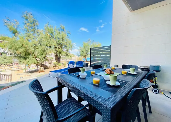 Mirador Blue - Ground Floor Отель Польенса